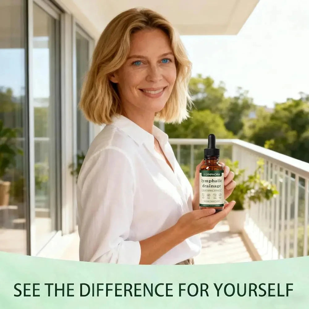Natural Herbal Lymphatic Drainage Drops