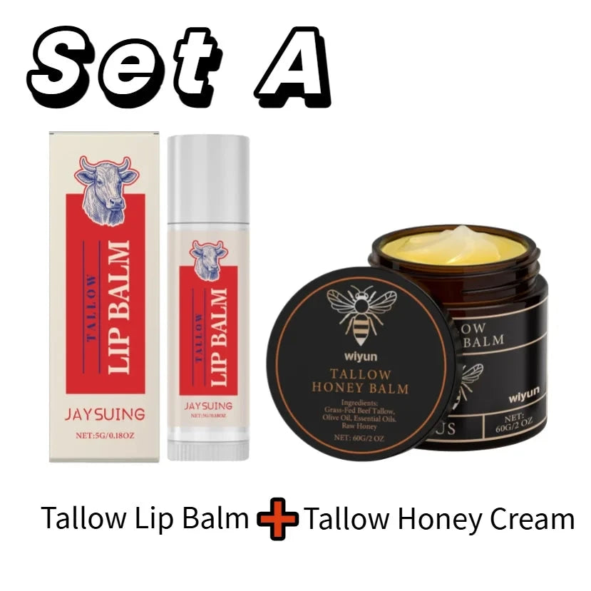 Whipped Beef Tallow Honey Balm