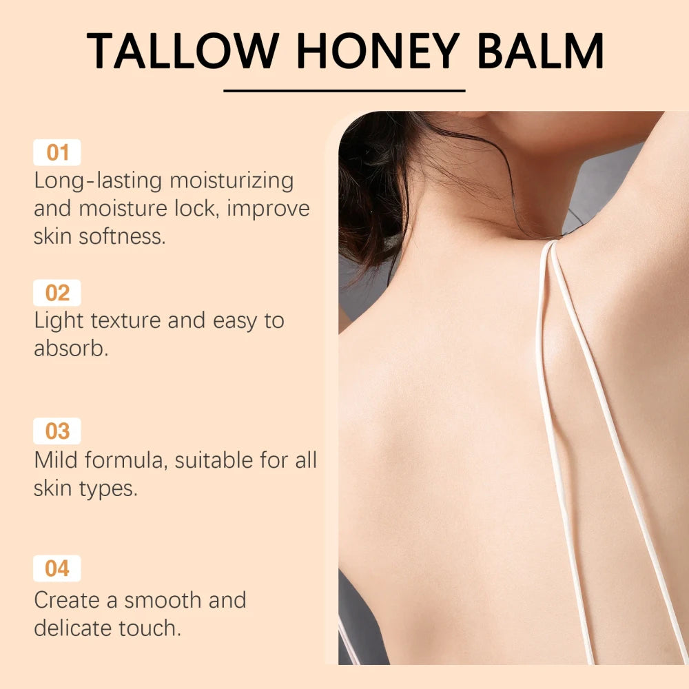 Whipped Beef Tallow Honey Balm