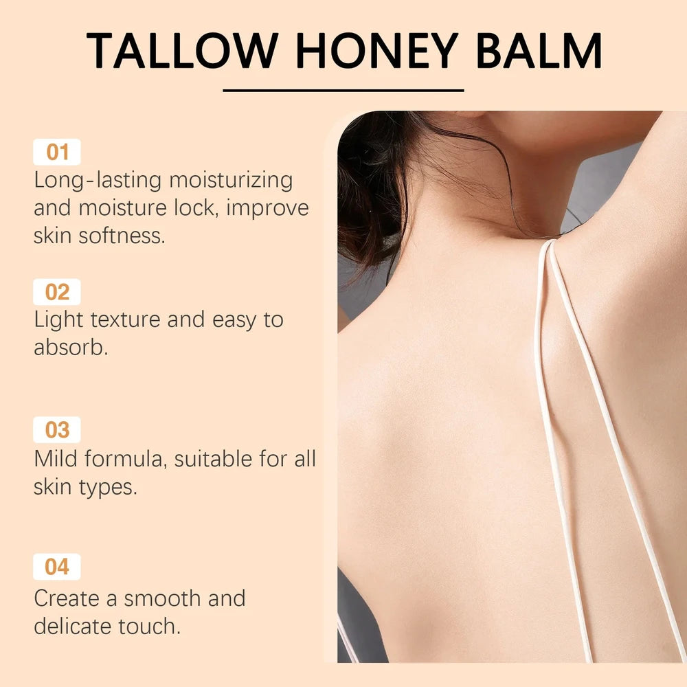 Whipped Beef Tallow Honey Balm