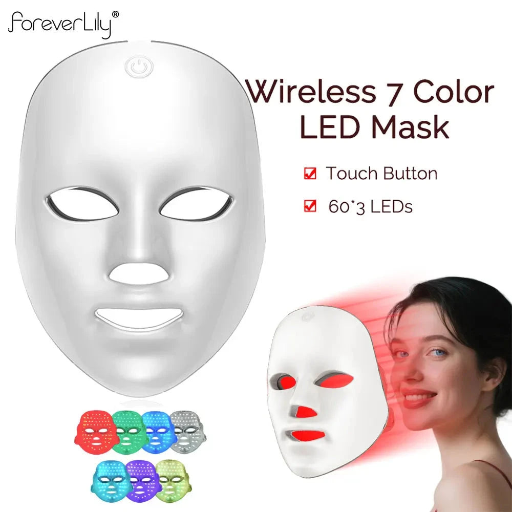 Wireless LED Facial Mask