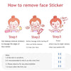 30/20/10Sheets V Lift Face Sticker Invisible Makeup Adhesive Lift Face Tape Slim Patch Breathable Sticker Lifting Tighten Chin