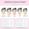 30/20/10Sheets V Lift Face Sticker Invisible Makeup Adhesive Lift Face Tape Slim Patch Breathable Sticker Lifting Tighten Chin